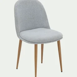 Chaise De Salle À Manger*alinea Chaise de repas en tissu - clair Gris