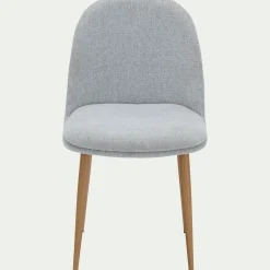 Chaise De Salle À Manger*alinea Chaise de repas en tissu - clair Gris