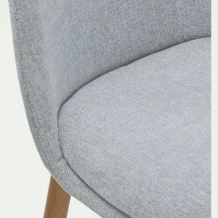 Chaise De Salle À Manger*alinea Chaise de repas en tissu - clair Gris