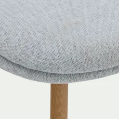 Chaise De Salle À Manger*alinea Chaise de repas en tissu - clair Gris