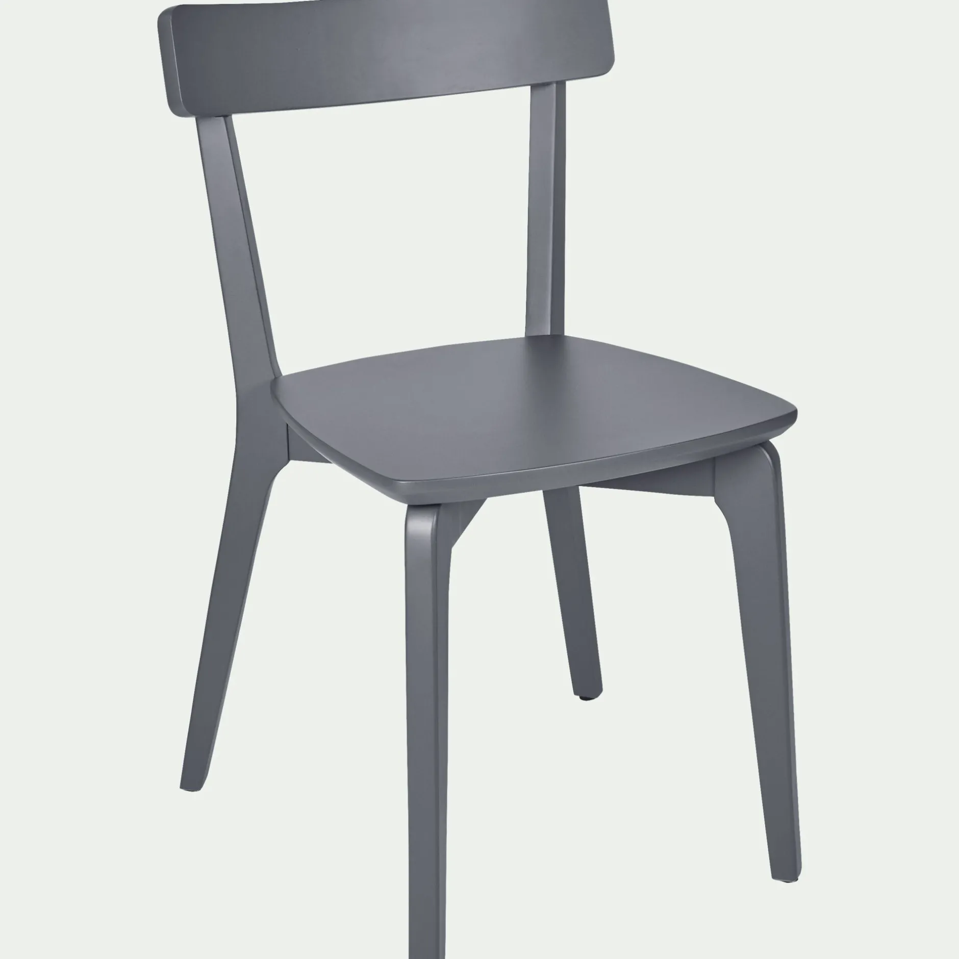 Chaise De Salle À Manger*alinea Chaise en bois - restanque Gris