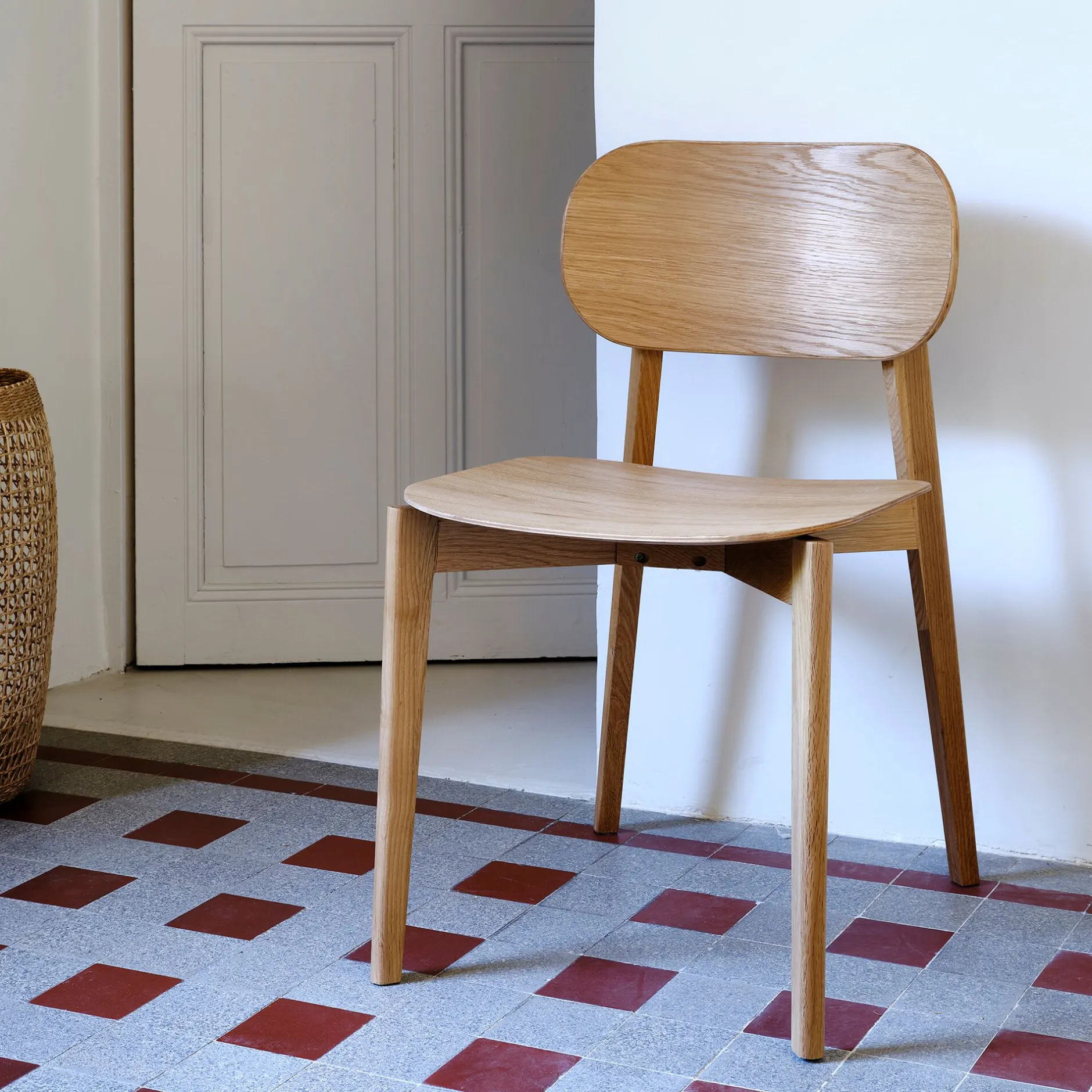 Chaise De Salle À Manger*alinea Chaise en bois de chêne - Bois clair