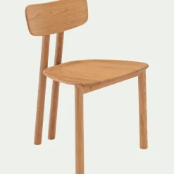 Chaise De Salle À Manger*alinea Chaise en chêne massif sans accoudoirs - Bois clair