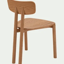 Chaise De Salle À Manger*alinea Chaise en chêne massif sans accoudoirs - Bois clair