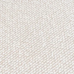 Chaise De Salle À Manger*alinea Chaise en tissu et bois de chêne foncé sans accoudoirs - Beige