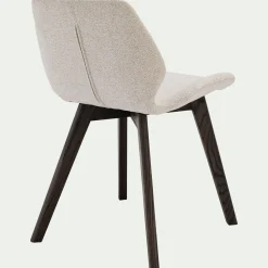 Chaise De Salle À Manger*alinea Chaise en tissu sans accoudoirs - Beige