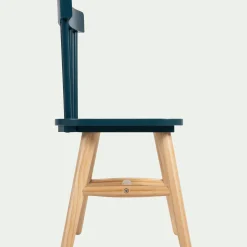 Table Et Chaise Enfant*alinea Chaise enfant en bois - Bleu figuerolles