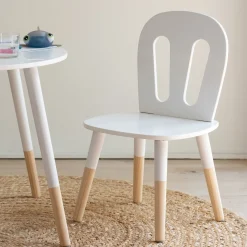 Table Et Chaise Enfant*alinea Chaise enfant en bois - Blanc