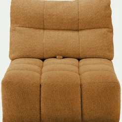 Canapé Modulable*alinea Chauffeuse avance - recule en tissu campo - argan Jaune