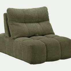 Canapé Modulable*alinea Chauffeuse avance - recule en tissu campo - cèdre Vert