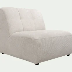 Pouf & Repose-Pieds*alinea Chauffeuse en tissu Eden - alpilles Beige