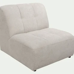 Pouf & Repose-Pieds*alinea Chauffeuse en tissu Eden - alpilles Beige