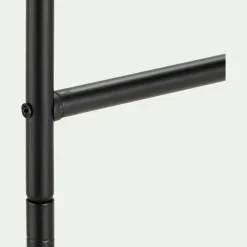 Porte-Serviette|Accessoire De Salle De Bain*alinea Échelle porte-serviettes en métal - Noir