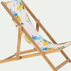 Matelas Enfant|Chilienne*alinea Chilienne de jardin enfant motif Sormiou - Bleu