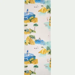 Matelas Enfant|Chilienne*alinea Chilienne de jardin enfant motif Sormiou - Bleu