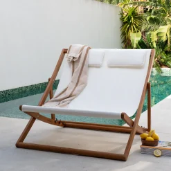 Chilienne*alinea Chilienne double de jardin - écru Blanc écru