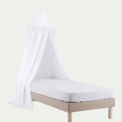 Bureau Enfant|Linge Pour Bébé*alinea Ciel de lit en gaze de coton H220cm - Blanc