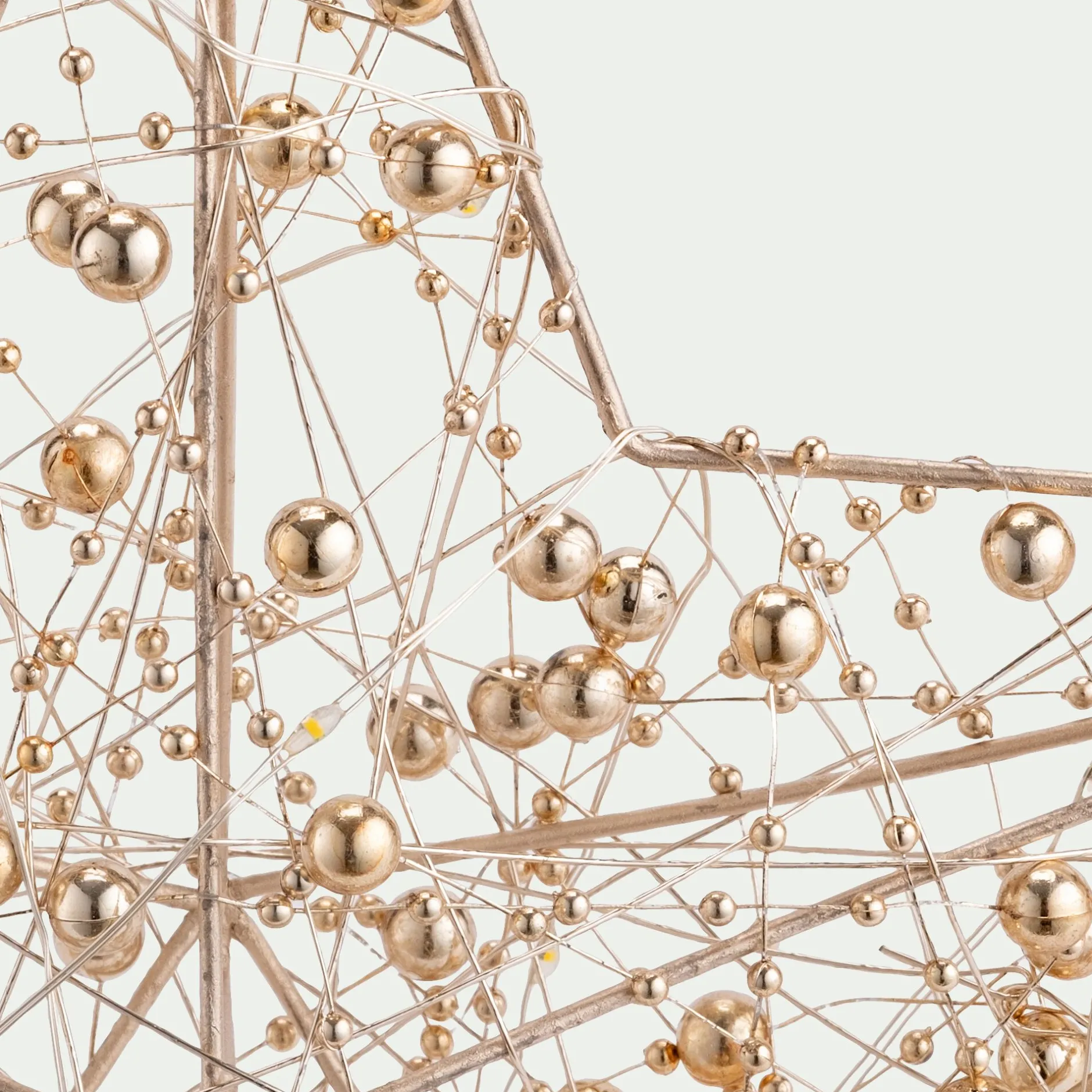 Suspension De Noël|Boule De Noël*alinea Cimier étoile lumineux H27cm - naturel Doré