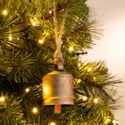 Suspension De Noël*alinea Cloche à suspendre en fer H7,5cm - Doré