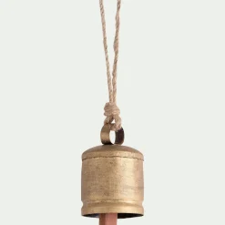 Suspension De Noël*alinea Cloche à suspendre en fer H7,5cm - Doré