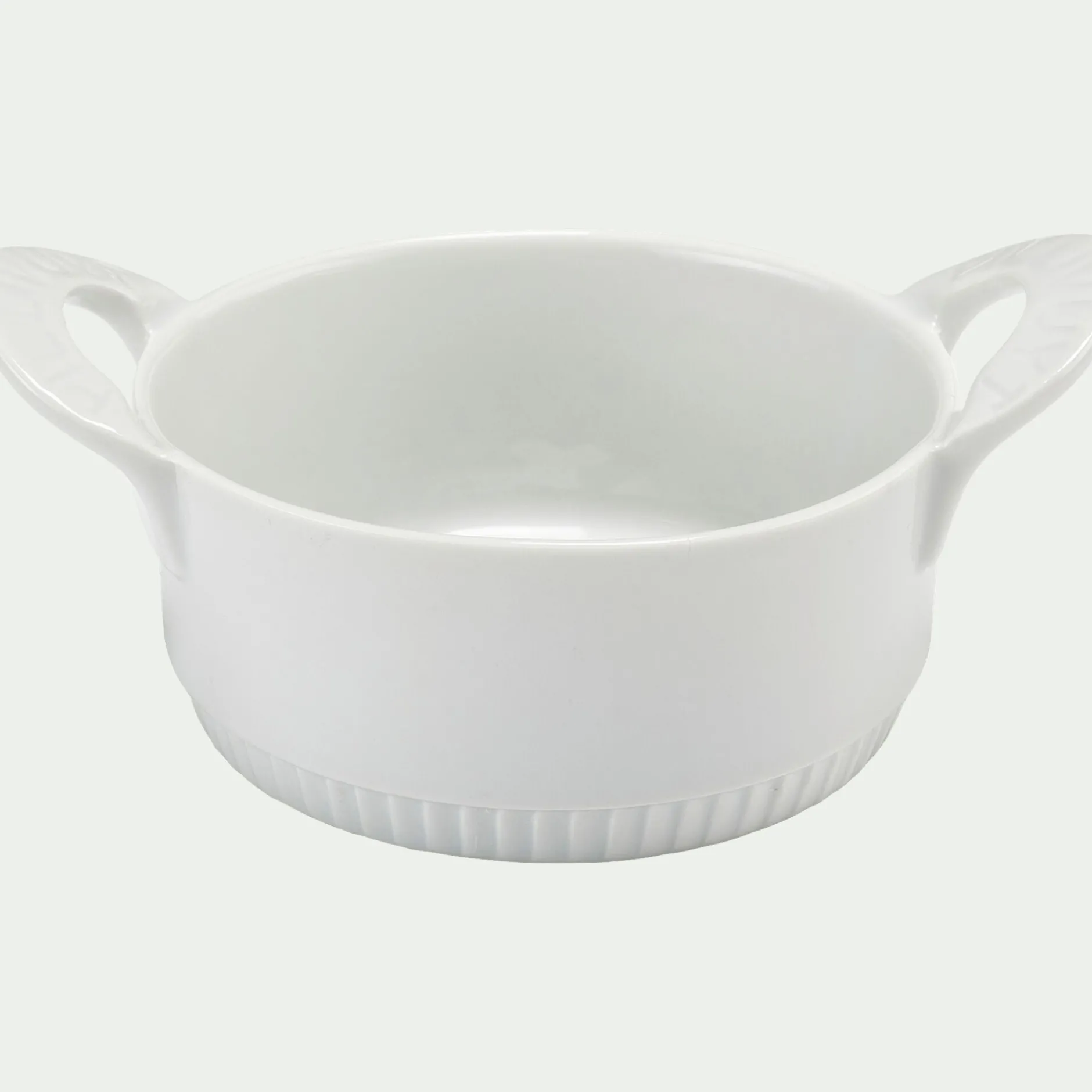 Cuisson Spécifique|Plat À Four*alinea Cocotte individuelle en porcelaine D11cm - Blanc