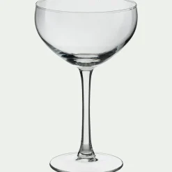 Verre À Pied|Flûte Et Coupe De Champagne*alinea Coffret de 6 coupes à champagne en verre 24cl - Transparent