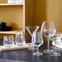 Verre À Eau*alinea Coffret de 6 gobelets en verre 37cl - Transparent