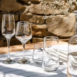 Verre À Eau|Verre Et Carafe De Noël*alinea Coffret de 6 gobelets en verre 34,5cl - Transparent