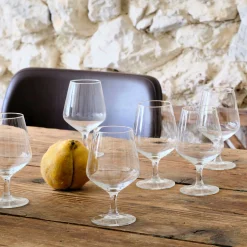 Verre À Pied|Verre À Cocktail*alinea Coffret de 6 verres à bière en verre 38cl - Transparent