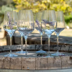 Verre À Pied|Verre À Vin*alinea Coffret de 6 verres à pied tulipe en cristallin 45cl - Transparent