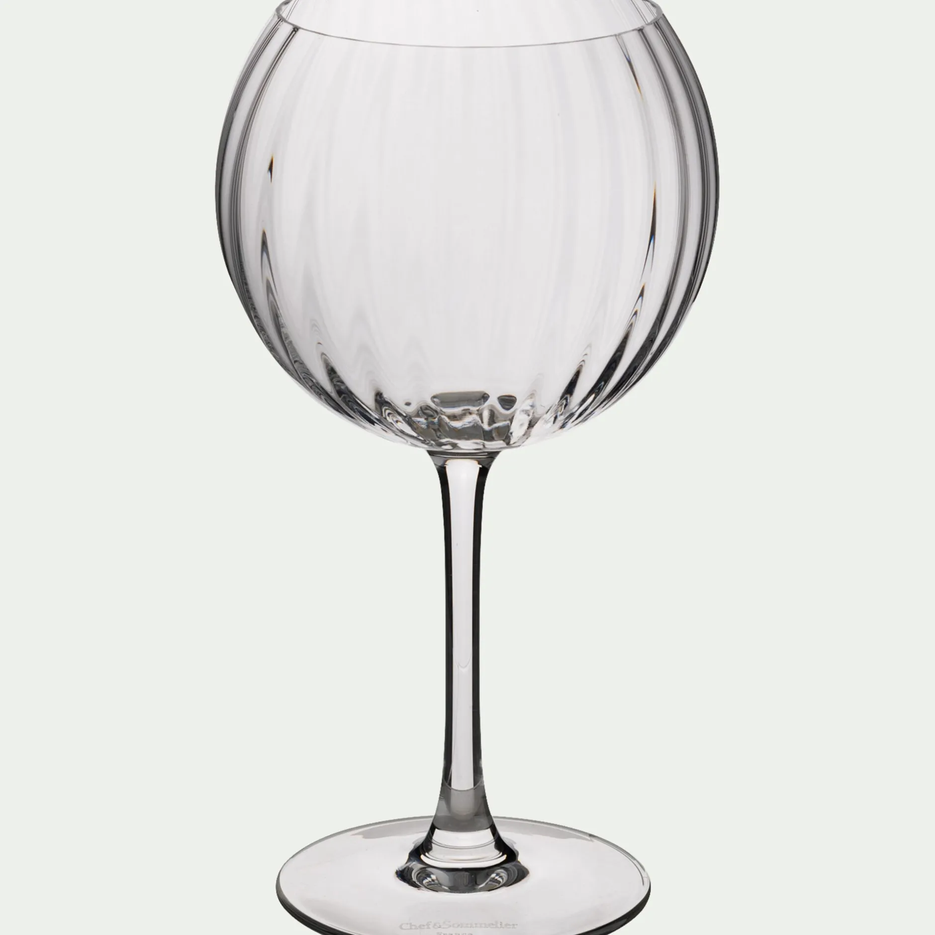 Verre À Pied|Verre À Vin*alinea Coffret de 6 verres à pied ballon en cristallin 58cl - Transparent