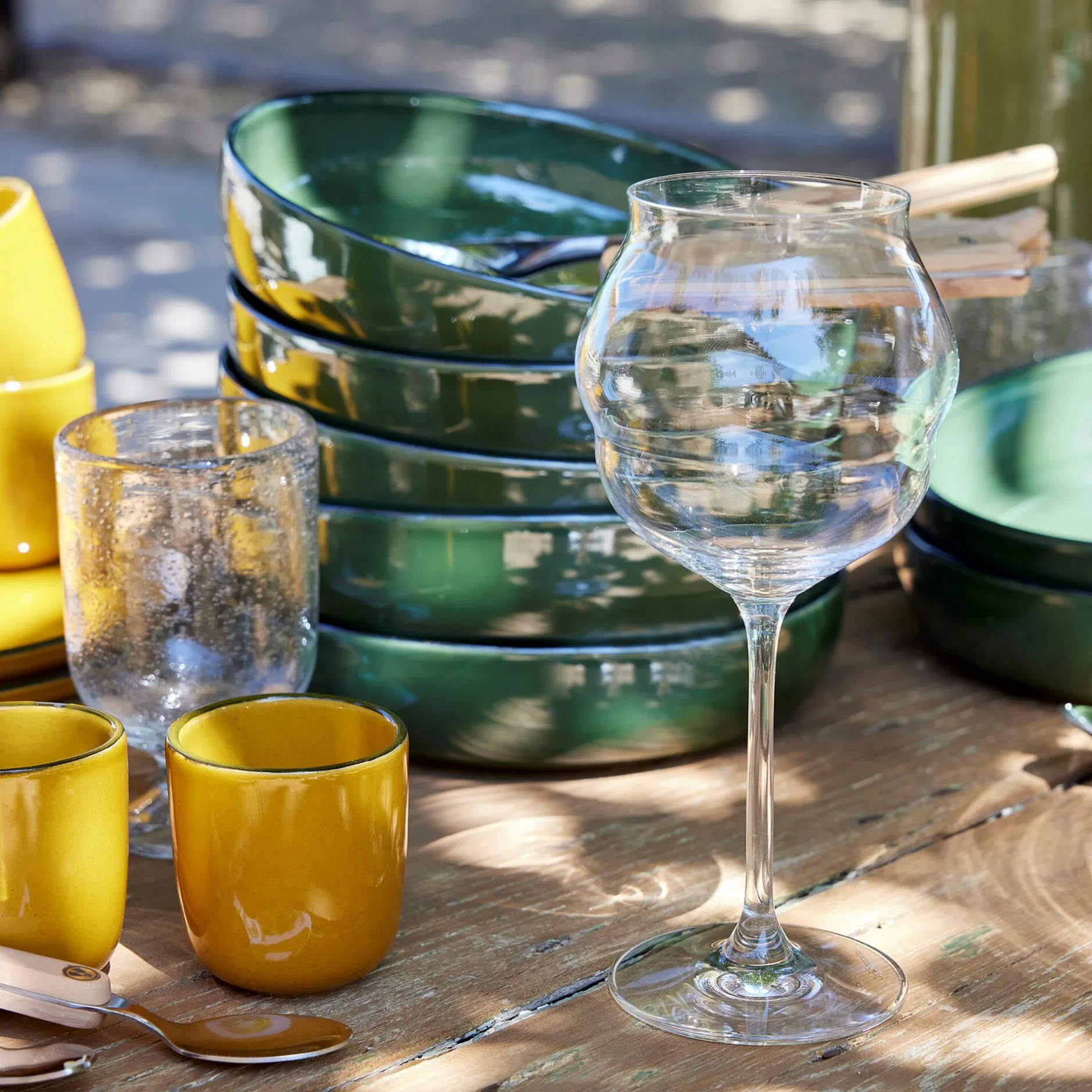 Verre À Pied|Verre À Vin*alinea Coffret de 6 verres à pied en cristallin 40cl - Transparent