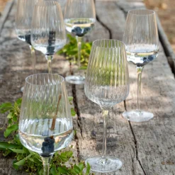 Verre À Pied|Verre À Vin*alinea Coffret de 6 verres à pied tulipe en cristallin 35cl - Transparent