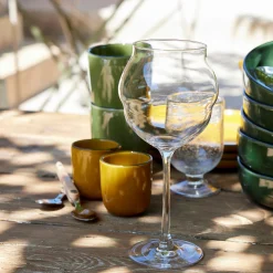 Verre À Pied|Verre À Vin*alinea Coffret de 6 verres à pied en cristallin 50cl - Transparent