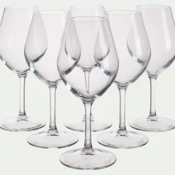 Verre À Pied|Verre À Vin*alinea Coffret de 6 verres à pied 25cl - Transparent