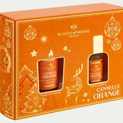 Coffret Parfum D'Ambiance|Parfum D'Ambiance*alinea Coffret senteur Cannelle Orange