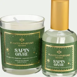Coffret Parfum D'Ambiance|Parfum D'Ambiance*alinea Coffret senteur Sapin Givré Vert