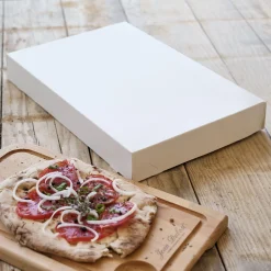 Ustensile Pour Pâtisserie*alinea Coffret traiteur en carton 28x42cm - Blanc