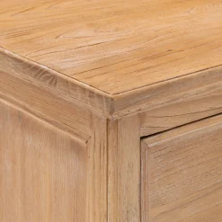 Commode & Chiffonnier*alinea Commode 4 tiroirs en bois d'orme et de pin - Bois clair