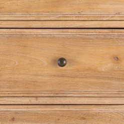 Commode & Chiffonnier*alinea Commode 4 tiroirs en bois d'orme et de pin - Bois clair