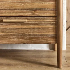 Commode & Chiffonnier*alinea Commode 6 tiroirs en bois d'acacia massif - Bois clair