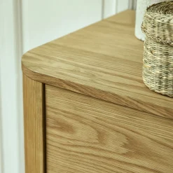 Commode & Chiffonnier*alinea Commode 3 tiroirs en bois - Bois clair