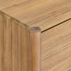 Commode & Chiffonnier*alinea Commode 3 tiroirs en bois d'acacia massif - Bois clair