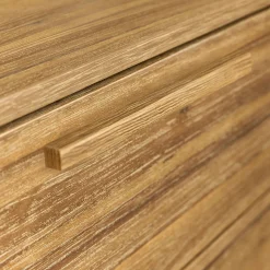 Commode & Chiffonnier*alinea Commode 3 tiroirs en bois d'acacia massif - Bois clair