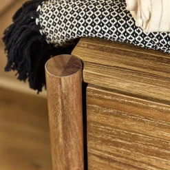 Commode & Chiffonnier*alinea Commode 3 tiroirs en bois d'acacia massif - Bois clair