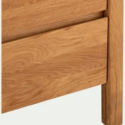 Commode & Chiffonnier*alinea Commode 3 tiroirs en chêne - Bois clair