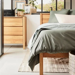 Commode & Chiffonnier*alinea Commode 3 tiroirs en chêne - Bois clair