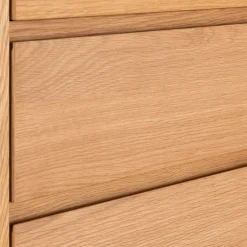 Commode & Chiffonnier*alinea Commode 4 tiroirs en plaqué chêne - Bois clair