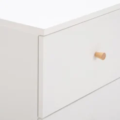 Commode Enfant*alinea Commode enfant 4 tiroirs en bois - Blanc