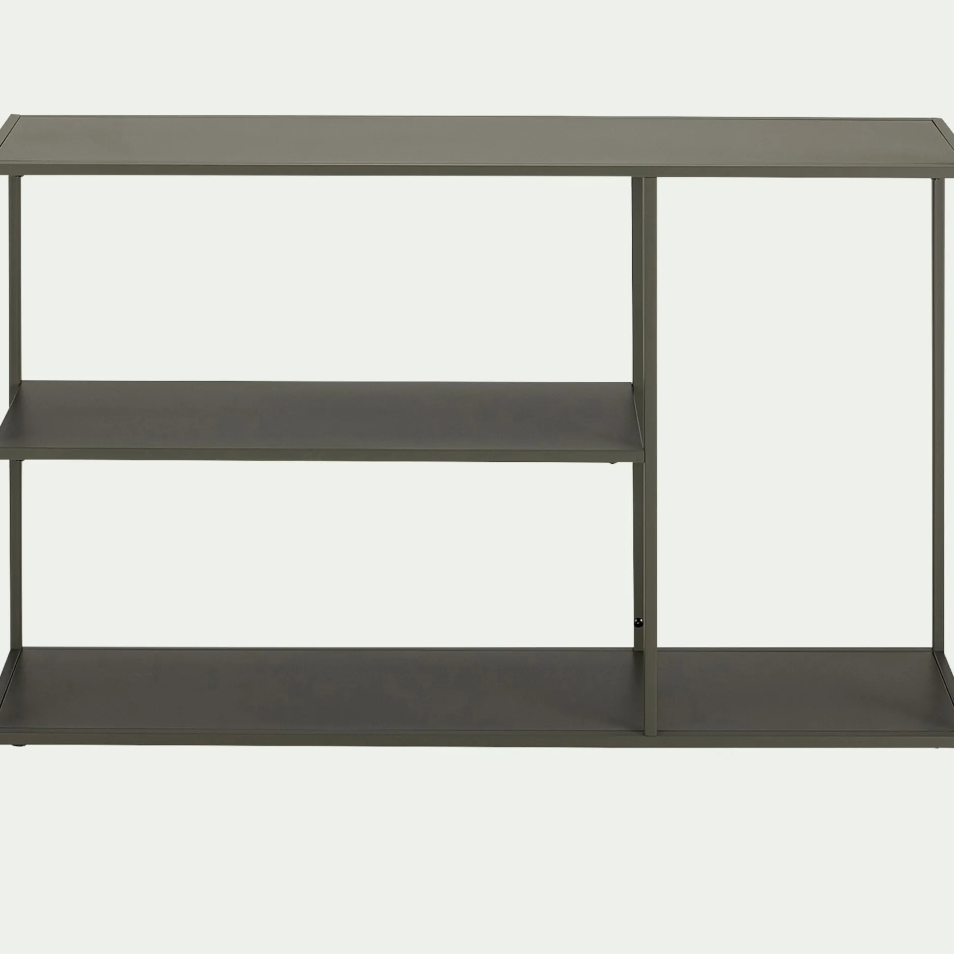 Console*alinea Console 3 plateaux en métal - cèdre Vert